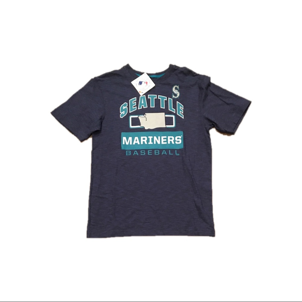 NWT Seattle Mariners‎ Logo Shirt Small